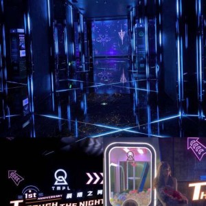 杭州高端商务KTV包厢创意背景素材图